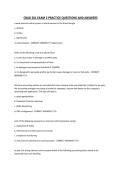 CBAD 201 EXAM 2 PRACTICE QUESTIONS AND ANSWERS