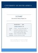 LCP4807 Assignment 2 2026 Semester 1 Due 21 April 2026