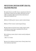 NUR 221 EXAM 2 88 EXAM SCRIPT 2026 FULL SOLUTION PRACTICE