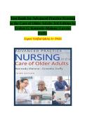 Test Bank Advanced Practice Nursing in the Care of Older Adults 3rd Edition Evelyn G Kennedy-Malone Laurie Duffy Expert Verified Q&As A&plus; PASS 2026 ISBN 9780323852123