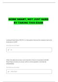 WALL STREET PREP QUESTIONS AND CORRECT ANSWERS