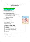 Samenvatting -  Fysiologie en pathofysiologie van gastrointestinaal en ademhalingsstelsel &lpar;partim 3&rpar;