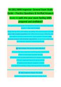 VA DEQ Environmental Inspector Certification Complete Exam Prep Bundle 2026&ndash;2027 &vert; Practice Questions & Verified Answers &vert; Environmental Compliance Review