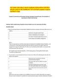 TEST BANK FOR PUBLIC HEALTH NURSING POPULATION CENTERED HEALTH CARE IN THE COMMUNITY 9TH EDITION complete chapters &lpar;verified A&plus; tips&rpar;&lowbar;compressed&period;pdf