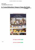 Test bank for Accounting Information Systems&comma; 3rd Edition with test questions and answers graded A&plus;