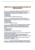 NEWEST CM 3111 EXAM WITH COMPLETE SOLUTIONS 100&percnt; VERIFIED 2026-2027&excl;&excl;