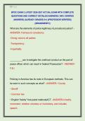 BPOC EXAM 2 LATEST 2026-2027 ACTUAL EXAM WITH COMPLETE  QUESTIONS AND CORRECT DETAILED ANSWERS &lpar;100&percnt; VERIFIED  ANSWERS&rpar; &vert;ALREADY GRADED A&plus;&vert; &vert;&vert;PROFESSOR VERIFIED&vert;&vert;  &vert;&vert;BRANDNEW&excl;&excl;&excl;&vert;&vert;