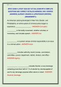 BPOC EXAM 4 LATEST 2026-2027 ACTUAL EXAM WITH COMPLETE  QUESTIONS AND CORRECT DETAILED ANSWERS &lpar;100&percnt; VERIFIED  ANSWERS&rpar; &vert;ALREADY GRADED A&plus;&vert; &vert;&vert;PROFESSOR VERIFIED&vert;&vert;  &vert;&vert;BRANDNEW&excl;&excl;&excl;&vert;&vert;