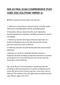 NUR 631 FINAL EXAM COMPREHENSIVE STUDY GUIDE 2026 SOLUTIONS VERIFIED A&plus;