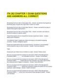 ITN 262 CHAPTER 1 EXAM QUESTIONS AND ANSWERS ALL CORRECT 