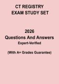 CT Registry Exam Study Set &vert; Computed Tomography Practice Questions & Review PDF