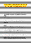 ATLS POST TEST 4 LATEST VERSIONS REAL EXAM 75 QUESTIONS AND CORRECT ANSWERS &vert;AGRADE
