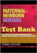 Olds Maternal-Newborn Nursing & Womens Health Across the Lifespan &lpar;10th Edition&rpar; Test Bank