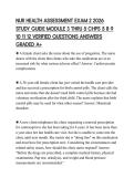 NUR HEALTH ASSESSMENT EXAM 2 2026 STUDY GUIDE MODULE 3 THRU 5 CHPS 5 8 9 10 11 12 VERIFIED QUESTIONS ANSWERS GRADED A&plus;