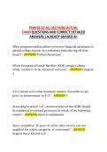 PMK-EE E5 ALL SECTIONS ACTUAL EXAM QUESTIONS AND CORRECT DETAILED ANSWERS &vert;ALREADY GRADED A&plus;