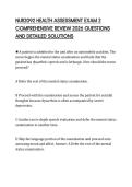 NUR2092 HEALTH ASSESSMENT EXAM 2 COMPREHENSIVE REVIEW 2026 QUESTIONS AND DETAILED SOLUTIONS