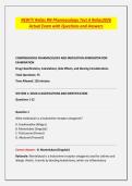 NEW&excl;&excl;&excl; Relias RN Pharmacology Test A Relias2026 Actual Exam with Questions and Answers