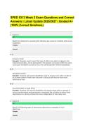 SPED 5313 Week 2 Exam Questions and Correct Answers &vert; Latest Update 2026&sol;2027 &vert; Graded A&plus; &lpar;100&percnt; Correct Solutions&rpar;