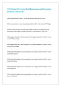 USPS Exam 955 Practice Test Maintenance and Electronics questions with answers