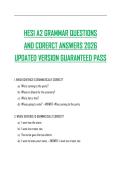 HESI A2 Grammar Practice Test &ndash; 120&plus; Questions with Correct Answers