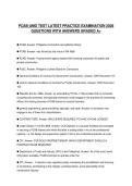 PCAB-AMO TEST LATEST PRACTICE EXAMINATION 2026 QUESTIONS WITH ANSWERS GRADED A&plus;