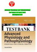 Test Bank For Advanced Physiology and Pathophysiology&comma; 2nd Edition&comma; By Nancy Tkacs&comma; All Chapters 1-17 LATEST