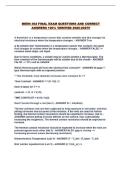 MEEN 464 FINAL EXAM QUESTIONS AND CORRECT ANSWERS 100&percnt; VERIFIED 2026-2027&excl;&excl;