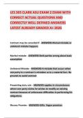 LES 305 CLARK ASU EXAM 2 EXAM WITH CORRECT ACTUAL QUESTIONS AND CORRECTLY WELL DEFINED ANSWERS LATEST ALREADY GRADED A&plus; 2026