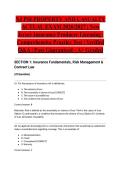 NJ PSI PROPERTY AND CASUALTY ACTUAL EXAM 2026&sol;2027 &vert; New Jersey Insurance Producer Licensing &vert; Comprehensive Practice Test &vert; Verified Q&A &vert; Pass Guaranteed - A&plus; Graded