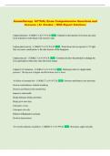 Aromatherapy  ACTUAL Exam Comprehensive Questions and   Answers &vert; A&plus; Graded  &vert; With Expert Solutions