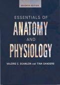 Test Bank For Essentials of Anatomy and Physiology&comma; 7th Edition by Martini & Bartholomew All Chapters 1- 20