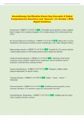 Aromatherapy Certification Exam&colon; Key Concepts & Safety  Comprehensive Questions and  Answers &vert; A&plus; Graded  &vert; With  Expert Solutions