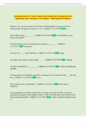 Aromatherapy 101 sixth module and final Exam Comprehensive  Questions and  Answers &vert; A&plus; Graded  &vert; With Expert Solutions
