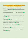 Introduction to Aromatherapy ACTUAL Exam Comprehensive Questions  and  Answers &vert; A&plus; Graded  &vert; With Expert Solutions