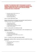 ALABAMA TITLE INSURANCE AGENT EXAM 2026&sol;2027 ACCURATE  EXAM REAL QUESTIONS WITH WELL ELABORATED ANSWERS &lpar;100&percnt; CORRECT VERIFIED SOLUTIONS&rpar; LATEST UPDATED VERSION&vert; GUARANTEED PASS A&plus;&vert; BRAND NEW&excl;   