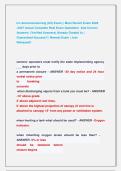 icc decommissioning &lpar;U2&rpar; Exam &vert;&vert; Most Recent Exam 2026             -2027 Actual Complete Real Exam Questions  And Correct   Answers  &lpar;Verified Answers&rpar; Already Graded A&plus; &vert;   Guaranteed Success&excl;&excl; &vert; Newest Exam &vert; Just                           Released&excl;&excl;