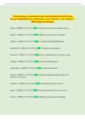 Terminology in Aromatherapy and Related Health Terms  Exam Comprehensive Questions and  Answers &vert; A&plus; Graded  &vert;  With Expert Solutions