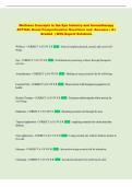 Wellness Concepts in the Spa Industry and Aromatherapy  ACTUAL Exam Comprehensive Questions and  Answers &vert; A&plus;  Graded  &vert; With Expert Solutions