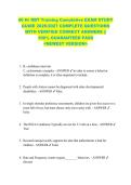 40 Hr RBT Training Cumulative EXAM STUDY  GUIDE 2026&sol;2027 COMPLETE QUESTIONS  WITH VERIFIED CORRECT ANSWERS &vert;&vert;  100&percnt; GUARANTEED PASS  <NEWEST VERSION> 