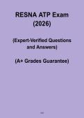 RESNA ATP Exam PDF &ndash; Assistive Technology Professional Certification Prep