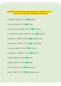 Air traffic Controller Exam Comprehensive Questions and   Answers &vert; A&plus; Graded  &vert; With Expert Solutions 