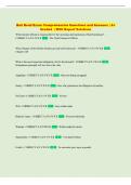 Bail Bond Exam Comprehensive Questions and Answers &vert; A&plus;  Graded  &vert; With Expert Solutions