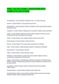 FDSC 150 UTK EXAM 1 QUESTIONS WITH COMPLETE SOLUTIONS