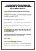 GCU NUR 631 FINAL EXAM STUDY GUIDE &lpar;FULL PREP&rpar; -QUESTIONS AND COMPLETE SOLUTIONS-LATEST 2025&sol;2026 UPDATE&excl;&excl;-GRADED A&plus;&lpar;EXAM READY&rpar;