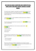 GCU NUR 631 EXAM 3 QUESTIONS AND COMPLETE SOLUTIONS-LATEST 2025&sol;2026 UPDATE&excl;&excl;-GRADED A&plus;&lpar;EXAM READY&rpar;