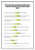 GCU NUR 631 EXAM 1 QUESTIONS AND COMPLETE SOLUTIONS-LATEST 2025&sol;2026 UPDATE&excl;&excl;-GRADED A&plus;&lpar;EXAM READY&rpar;