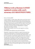 NR603 week 5 ihuman LATEST updated version with 100&percnt; accuracy &lpar;GUARANTEED PASS&rpar;