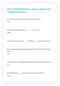 BICSI ITSIMM 8th Edition - Chapter 1 questions with verified detailed answers