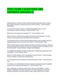 FDSC EXAM 4 QUESTIONS AND ANSWERS &lpar;GRADED A&rpar;