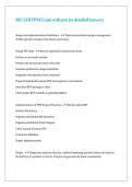 BICSI RTPM Exam with precise detailed answers